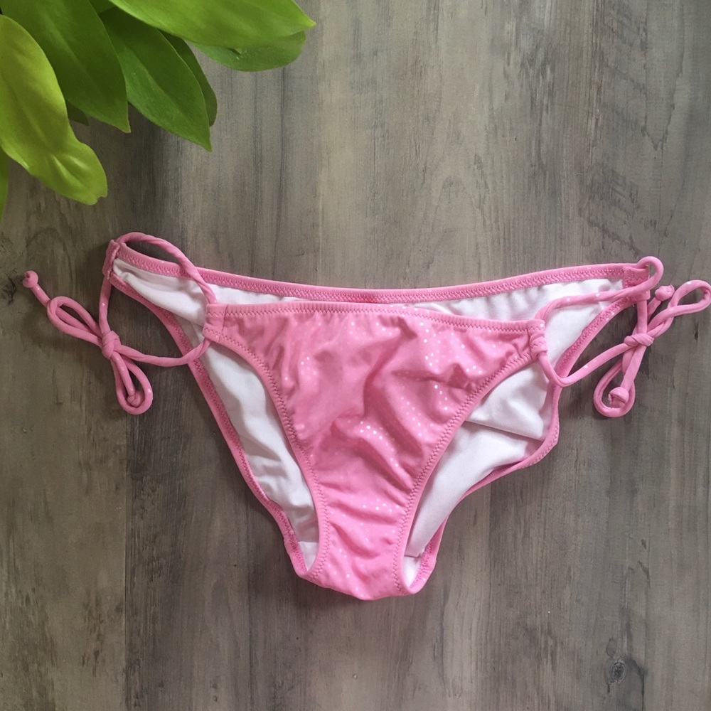 Victoria’s Secret pink polka dot bottom